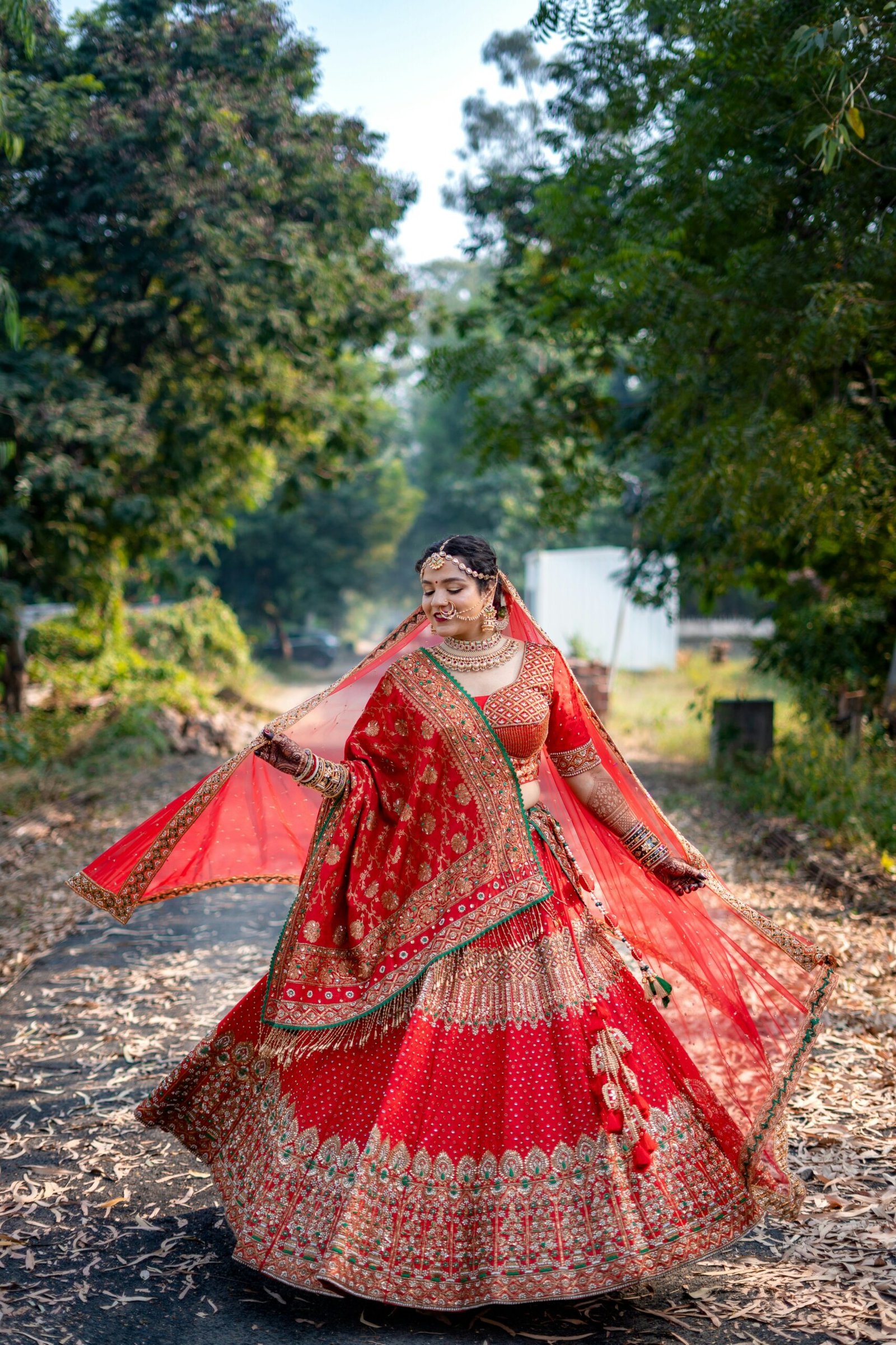 Bridal look