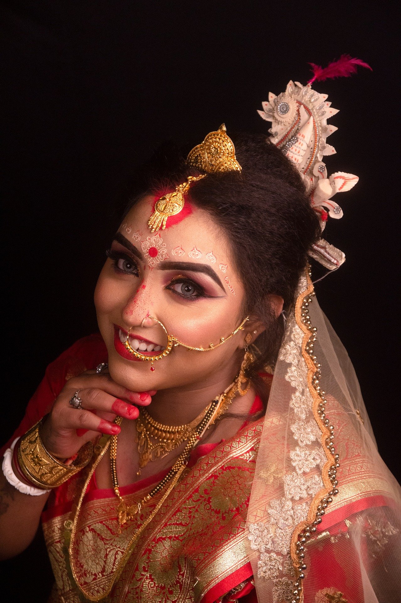 Bengali bridal makeup